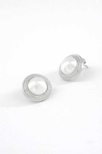 Boucles d'oreilles en acier inoxydable 124AQ319