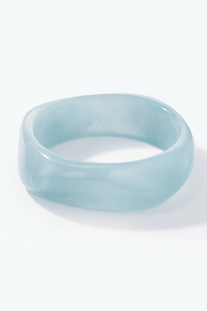 Resin bangle bracelets 324JJ05