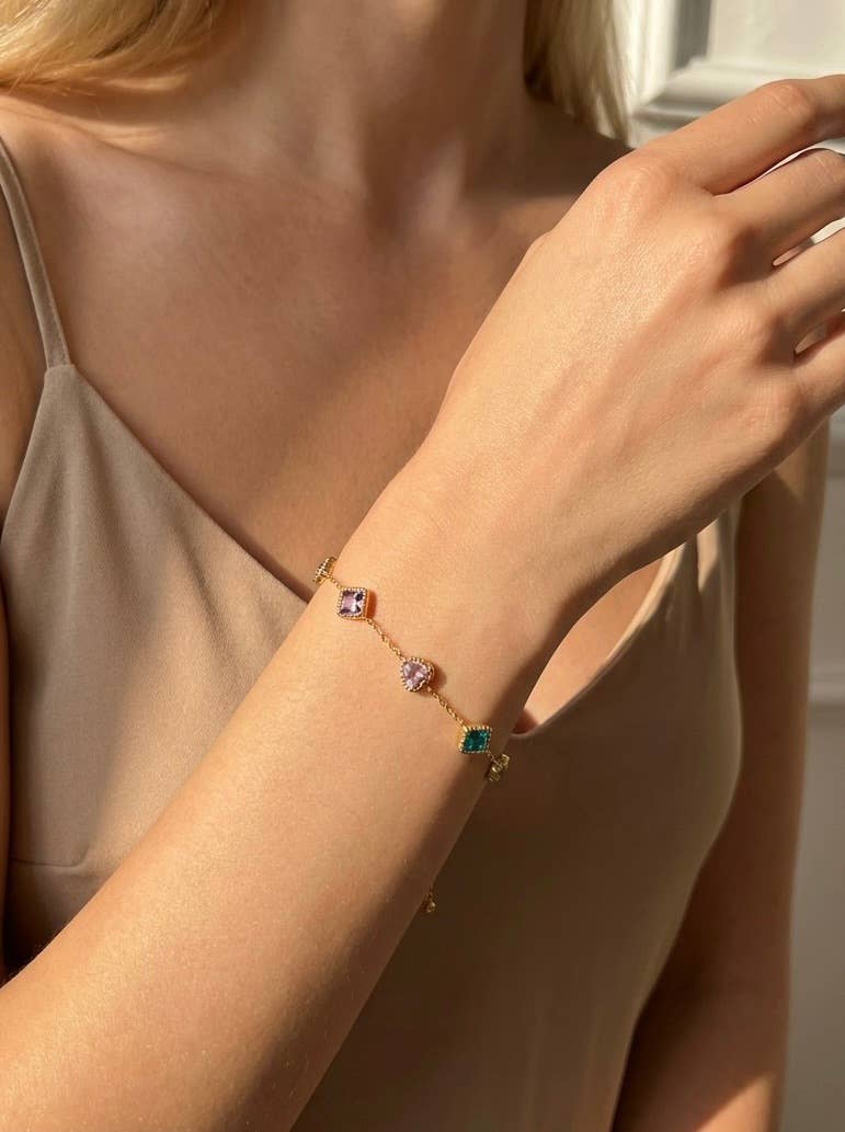 324AQ385 stainless steel bracelet