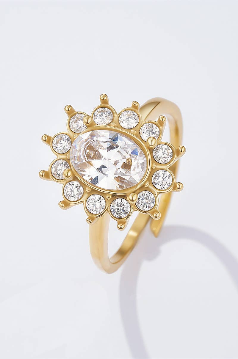 Bague en acier inoxydable 424RX297
