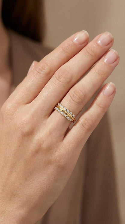 424RX321 stainless steel ring