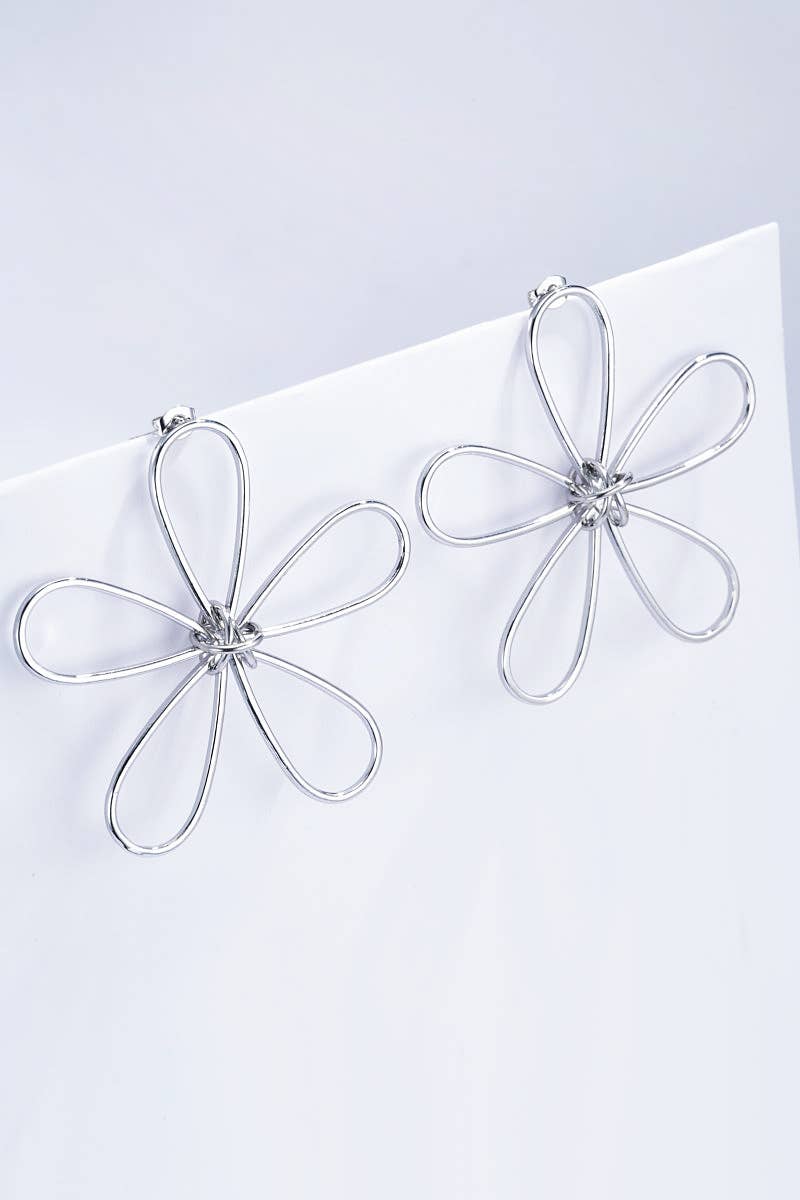 Stainless steel earrings 124RX83
