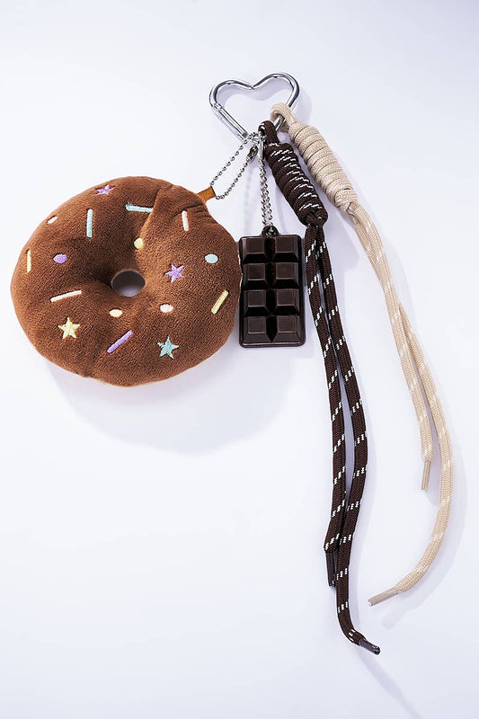 Grigri accessoires de sac et porte-clé Donut PC01DM