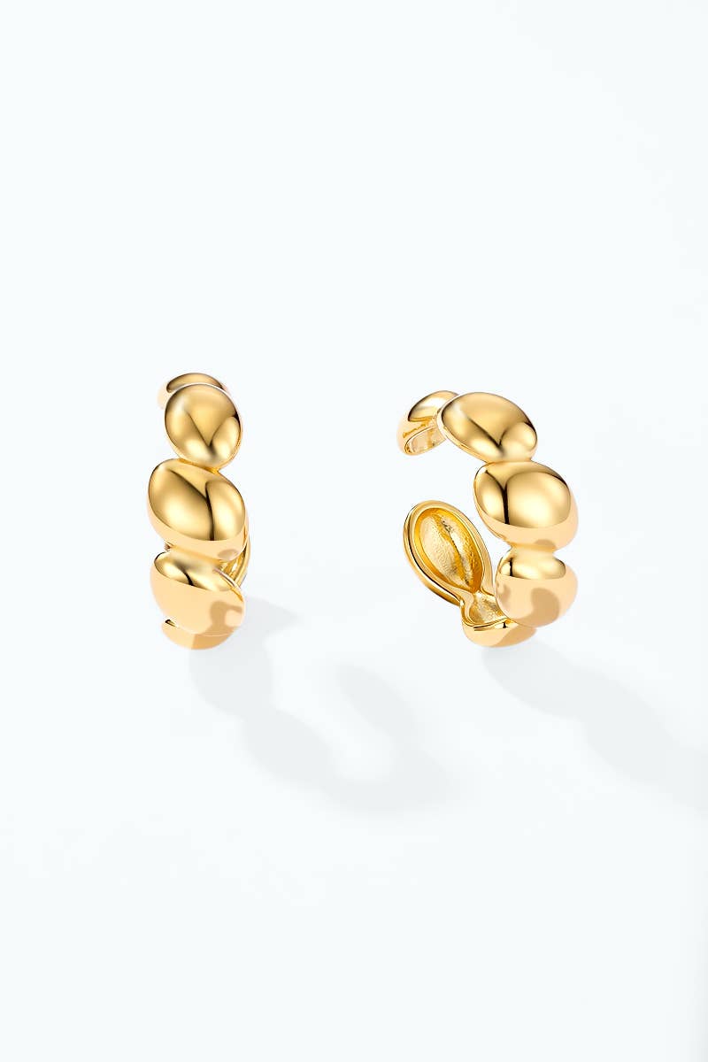 Stainless steel ear cuffs 124AQ782