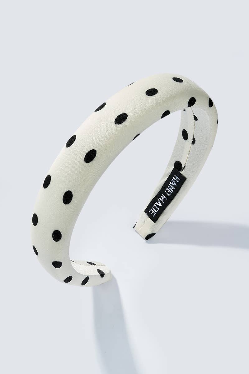 Polka dot headband ST300