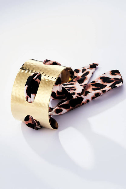 Stainless steel bangle bracelets with scarf 324JJ03