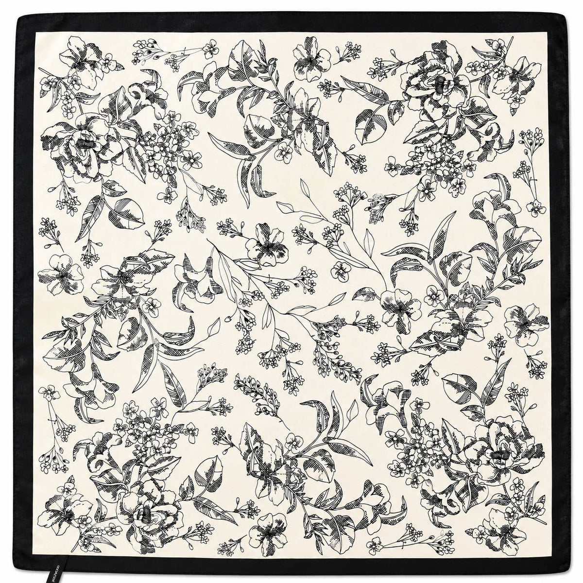 Patterned scarf 70 x 70 cm FL53