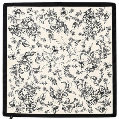 Patterned scarf 70 x 70 cm FL53