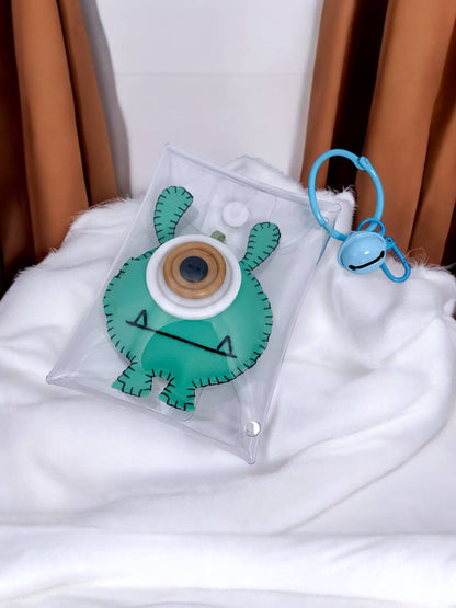 Porte-clé peluche avec clochette JSG17