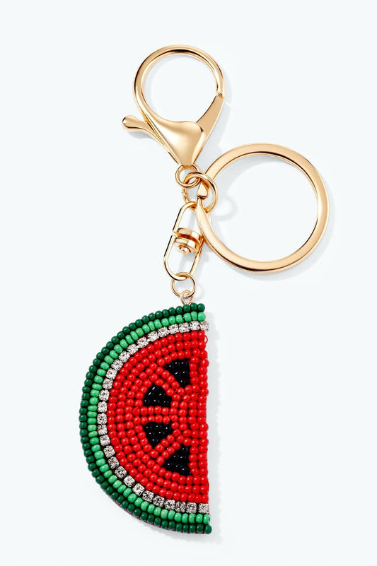 Porte-clés Pastèque en perles de rocaille PC154SY