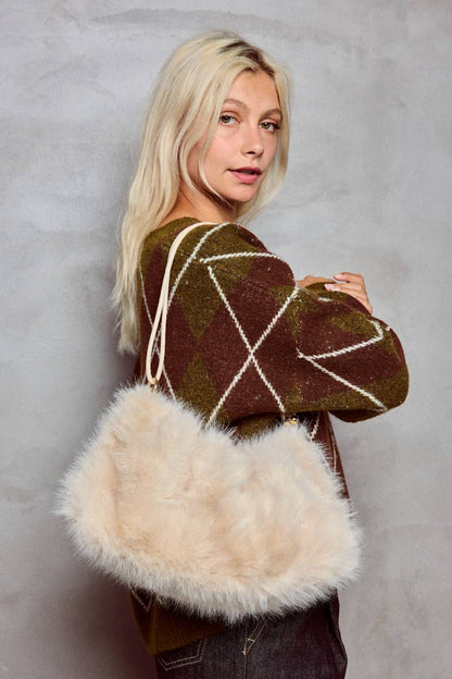 Faux fur bag CY301JHUI