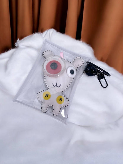 Porte-clé peluche avec clochette JSG10