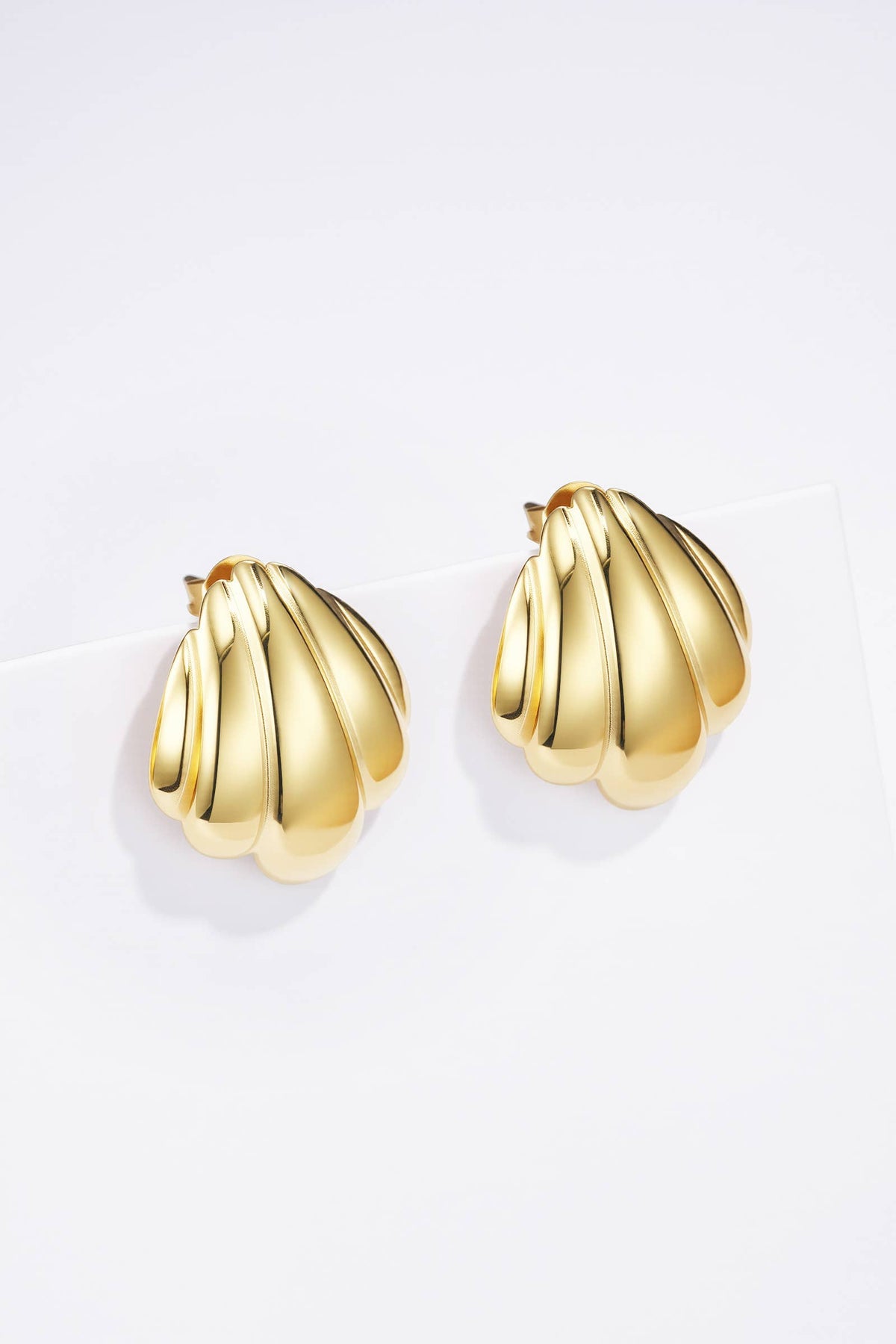 Stainless steel earrings 124AQ426