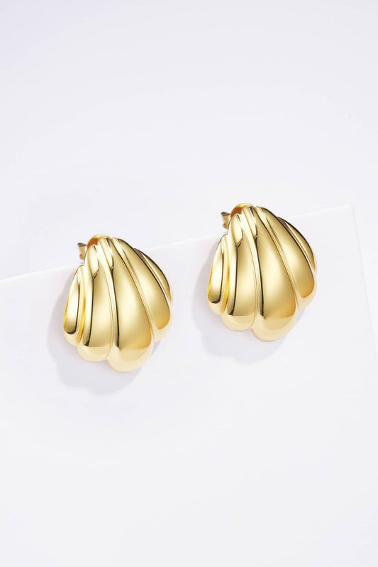 Stainless steel earrings 124AQ426