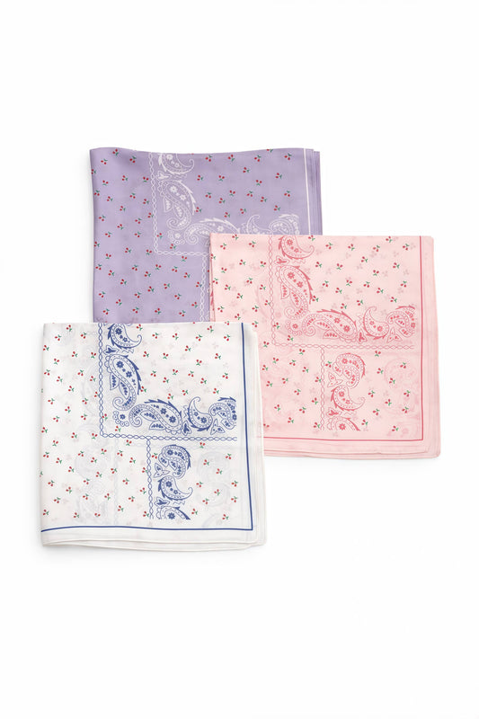 Foulard à motif 65 X 65 CM FL503DF