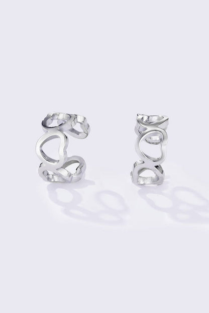 Stainless steel ear cuffs 124AQ528