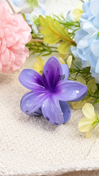 8cm flower hair clip YH90