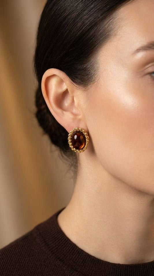 Stainless steel earrings 124RX255