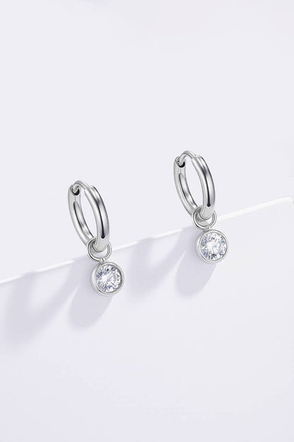 Stainless steel earrings 124AQ556