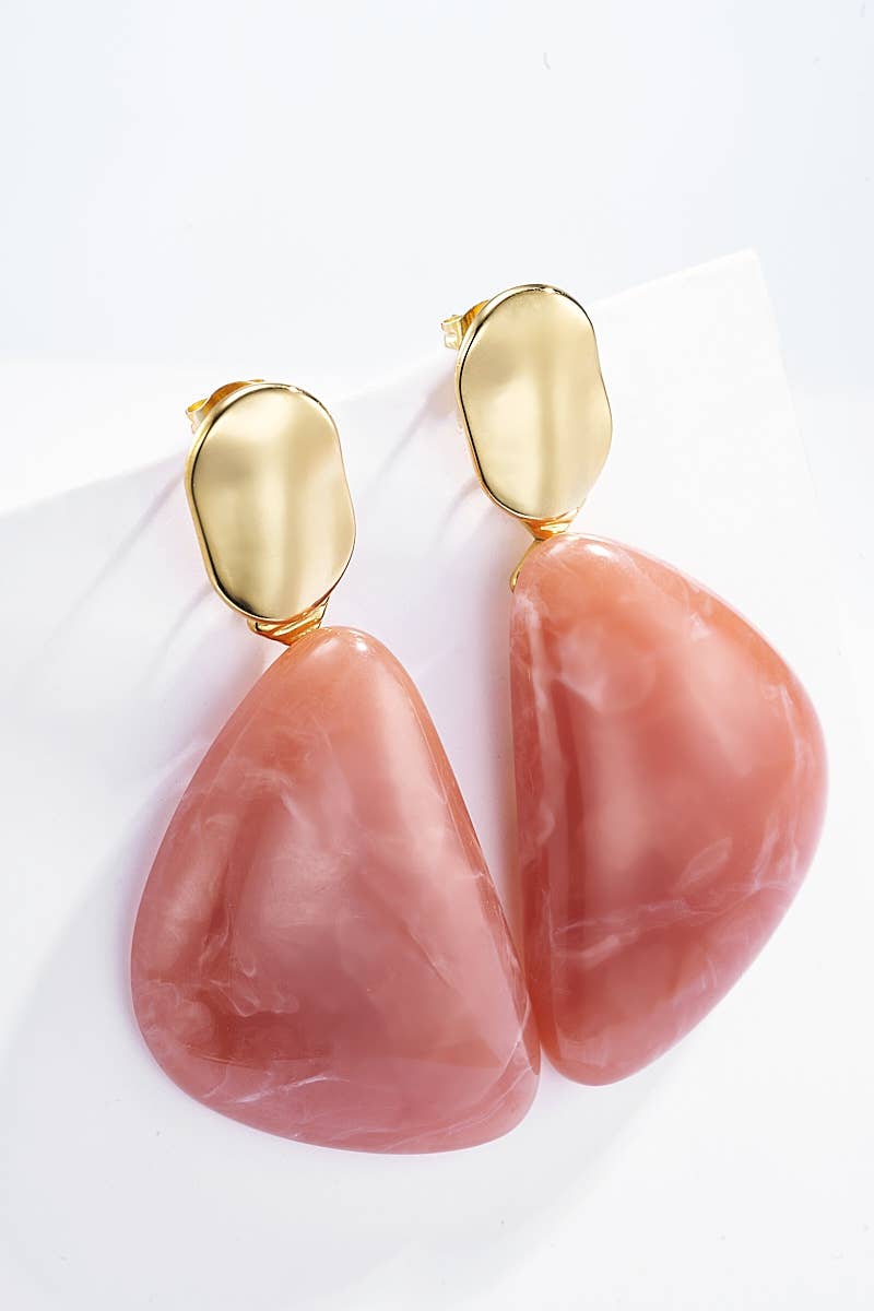 Boucles d'oreilles en acier inoxydable 124CP02