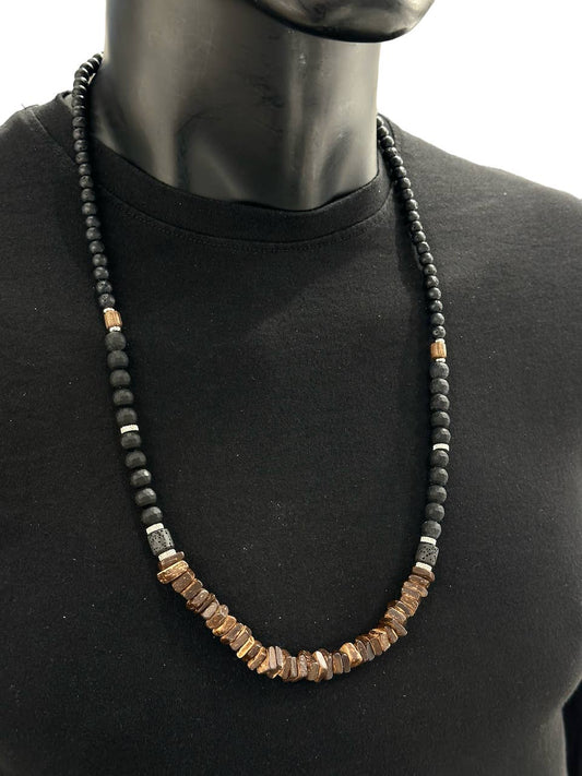 Collier en pierre naturelle 224DS06