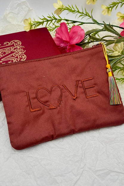 Love cotton makeup bag CY101DM