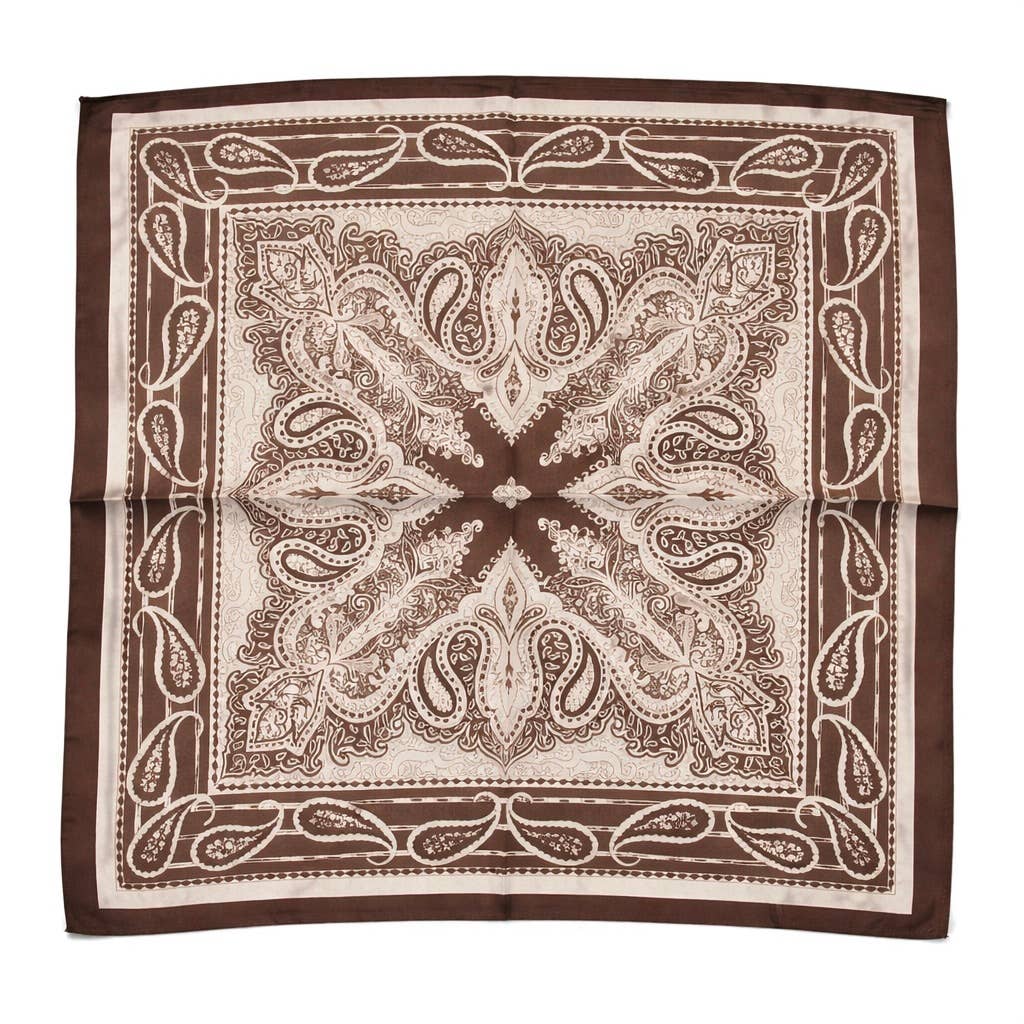 Foulard à motif 65 X 65 CM FL387DF