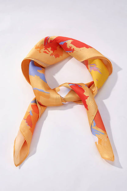 Patterned scarf 65 X 65 CM FL355DF