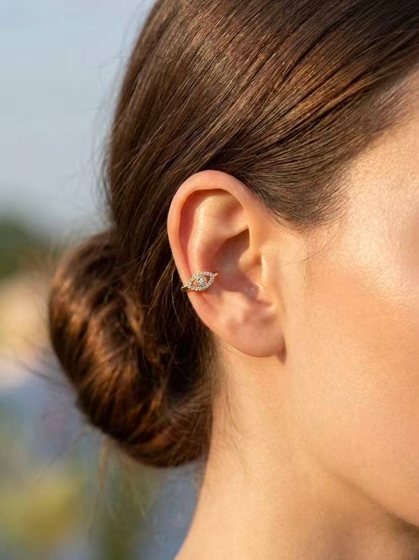 Earcuff en acier inoxydable 124RX298