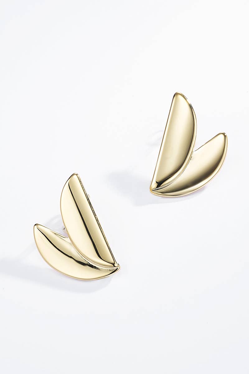Boucles d'oreilles en acier inoxydable 124AQ257