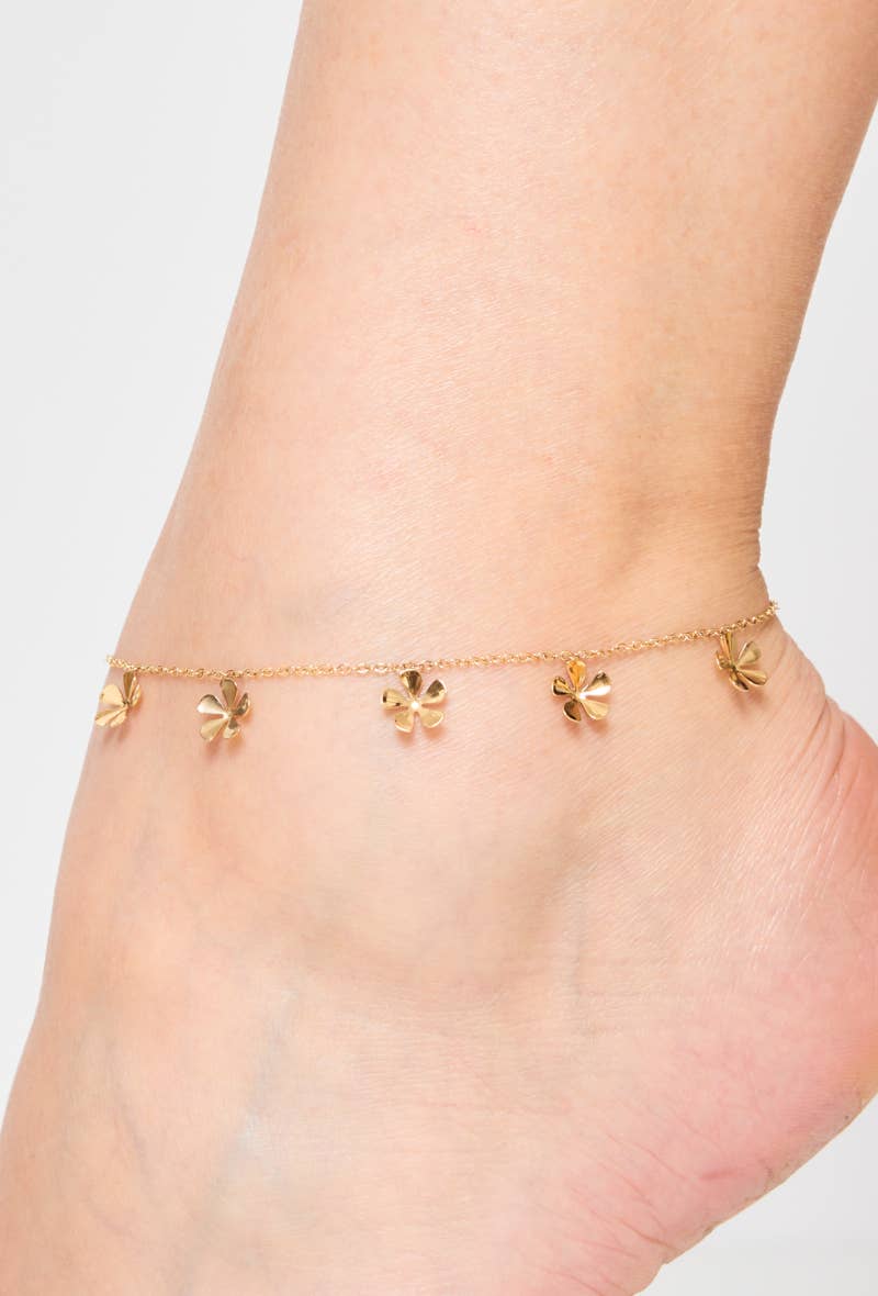 Stainless steel ankle chains 624RX19
