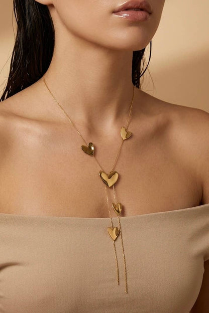 224AQ309 stainless steel chain necklace