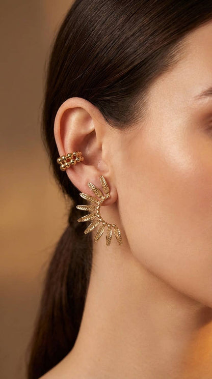 Boucles d'oreille en acier inoxydable 124RX263