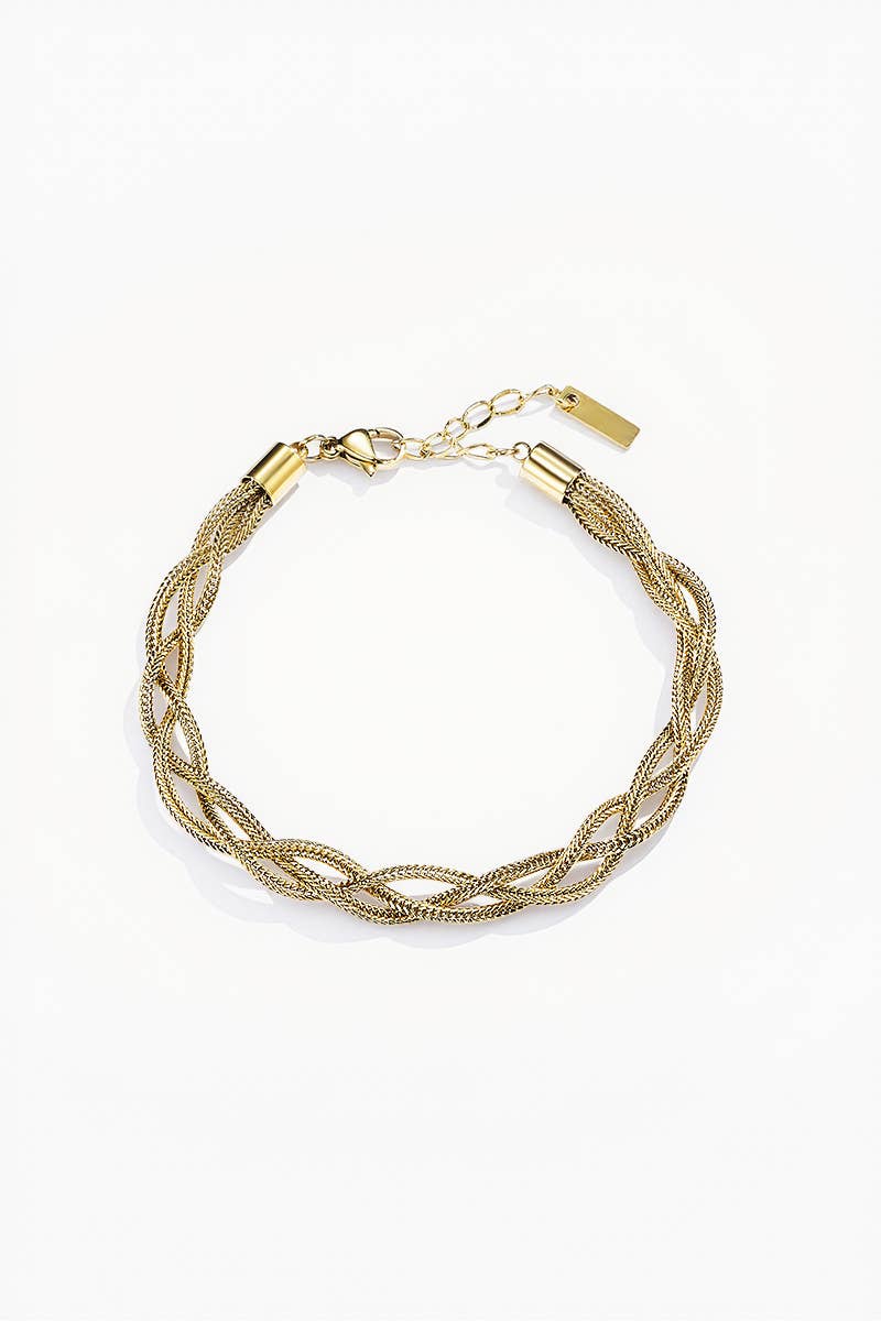 Stainless steel bracelet 324AQ232