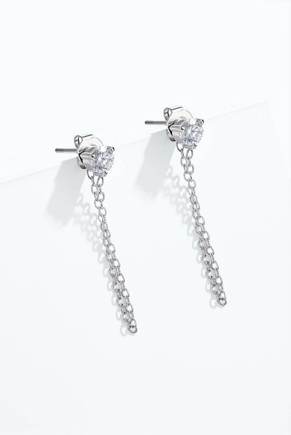 Stainless steel earrings 124AQ669