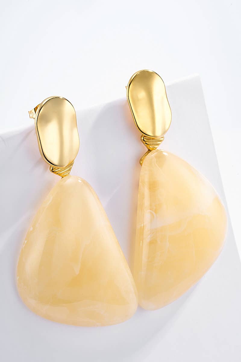 Boucles d'oreilles en acier inoxydable 124CP02