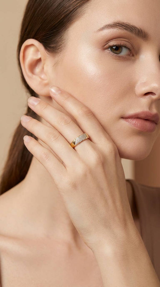 Stainless steel ring 424RX322