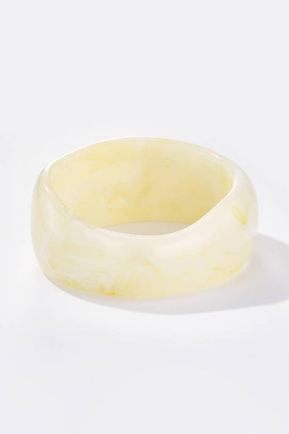 Resin bangle bracelets 324JJ07