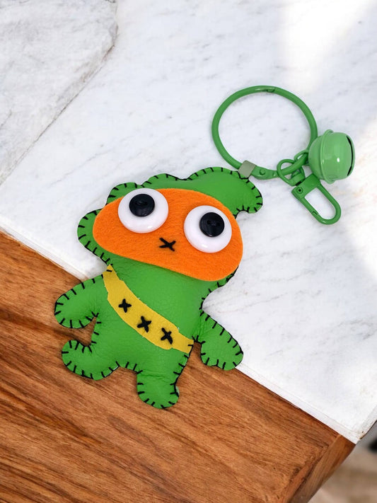 Porte-clé peluche avec clochette JSG47