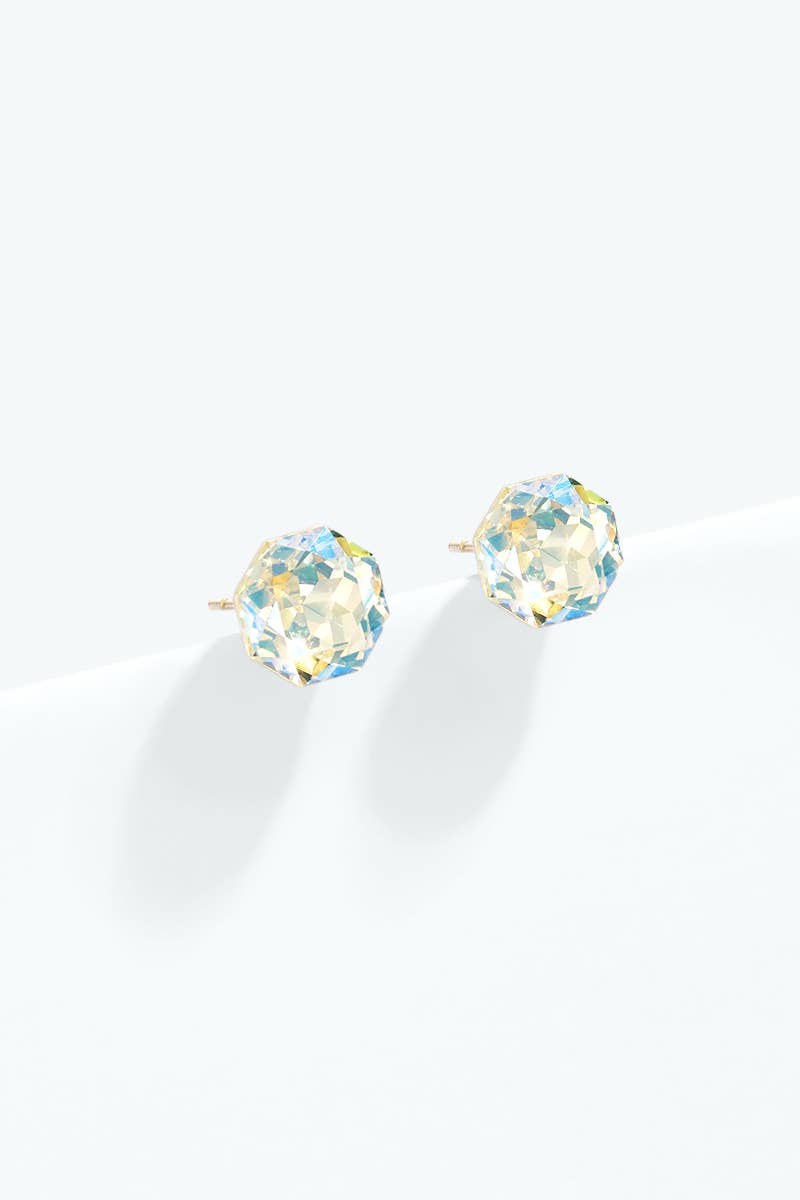 Stainless steel earrings 124AQ607