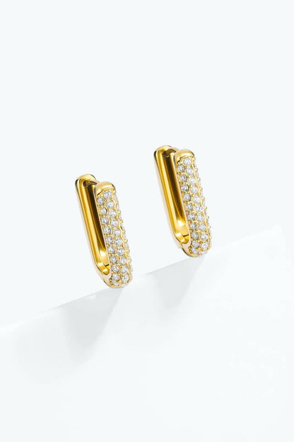 Stainless steel earrings 124AQ647