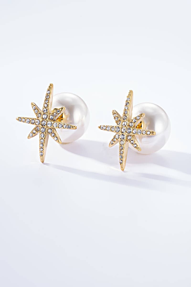 Boucles d'oreilles puces en acier inoxydable 124AQ178