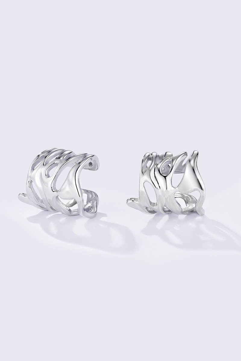 Stainless steel ear cuffs 124AQ536