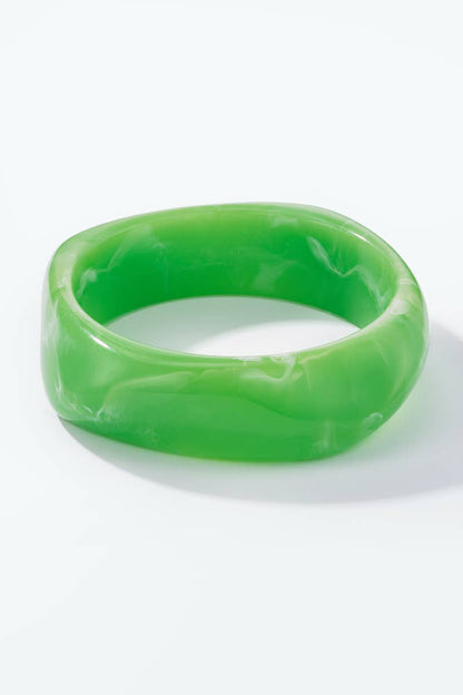 Resin bangle bracelets 324JJ05