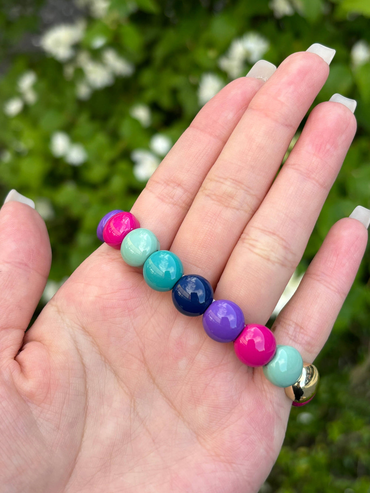 Bracelet colorés avec élastique 324CP04