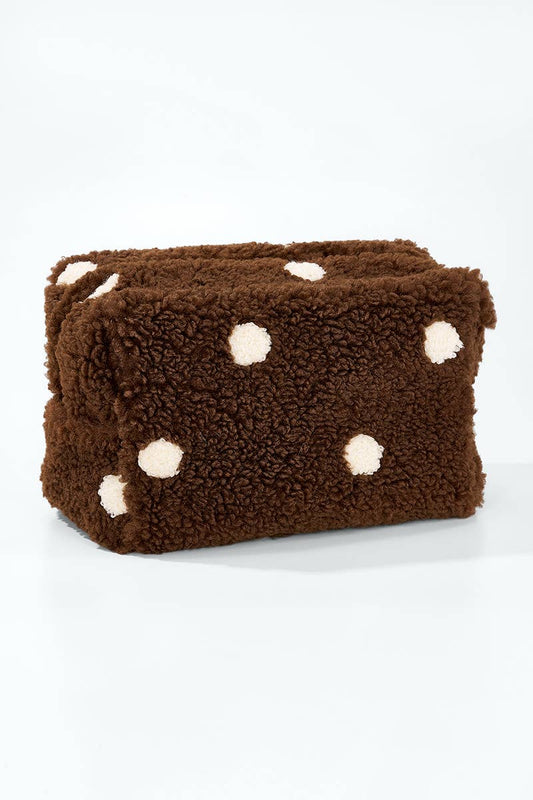 Trousse de maquillage à pois CY322JH