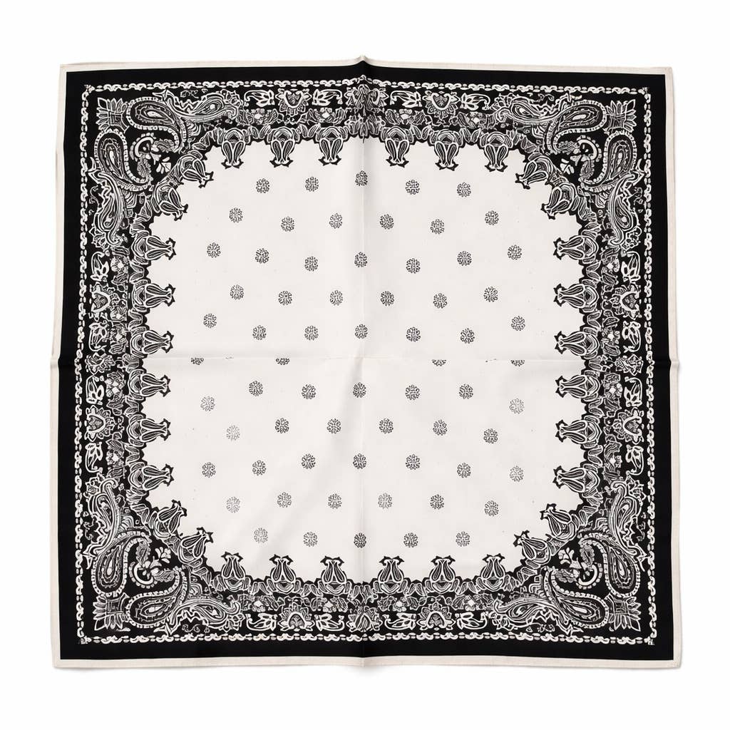 Patterned scarf 65 X 65 CM FL311DF