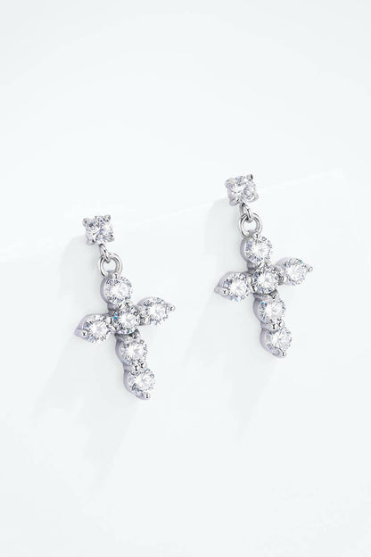 Boucles d'oreilles en acier inoxydable 124AQ686