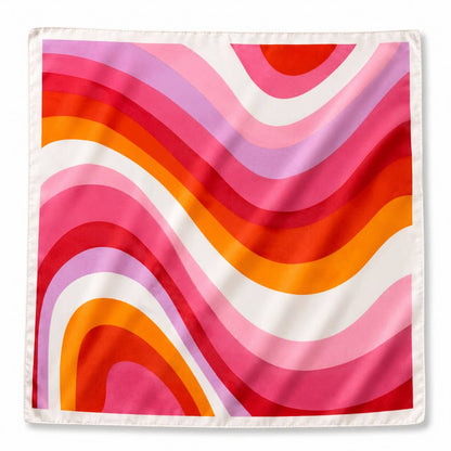 Patterned scarf 70 x 70 cm FL67