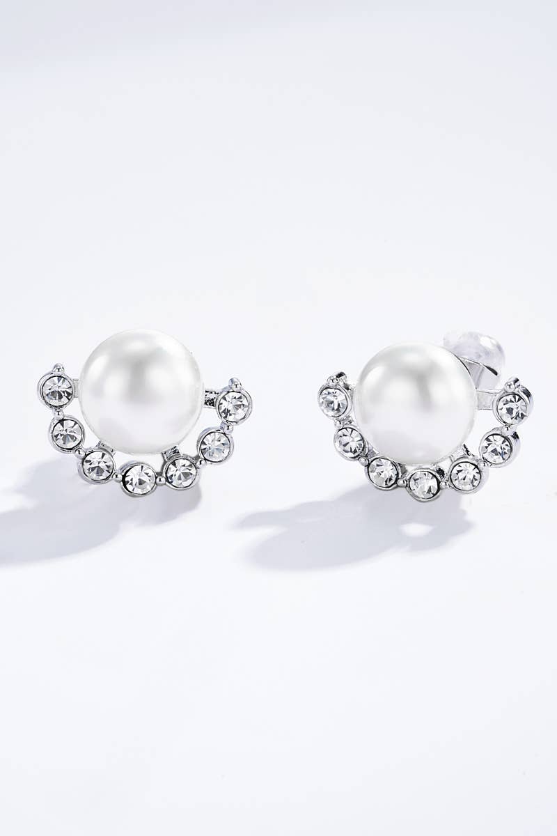 Stainless steel earrings 124AQ340